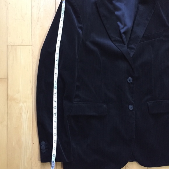 Zara Men's Velvet Blazer Jacket - Picture 15 of 16